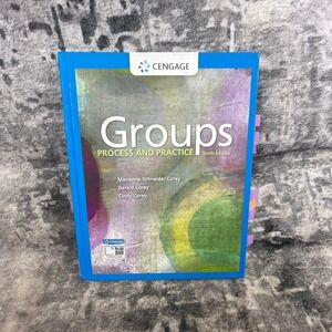 Corey Groups Process and Practice 10th Ed Textbook Psychology Social Work